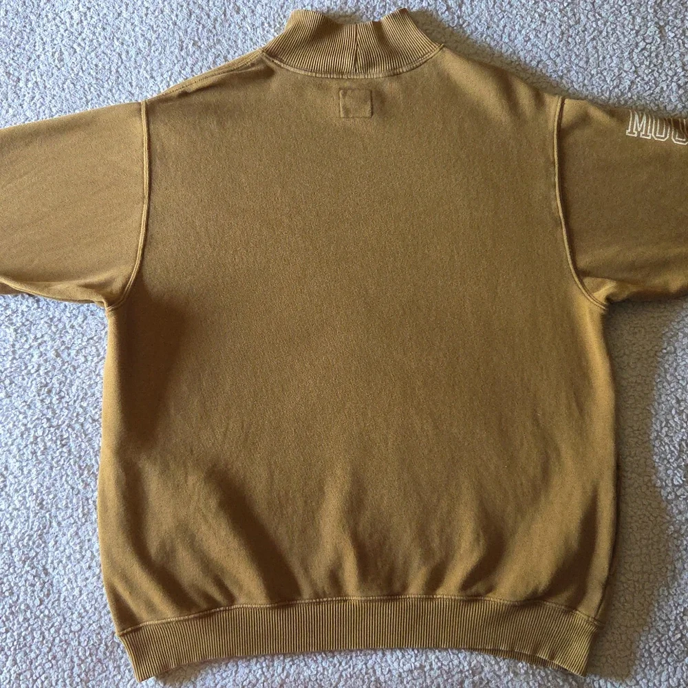 Aerie Mountain Season Oversized Cloud Fleece Mock Neck Pocket Sweatshirt Shacket - Picture 13 of 14